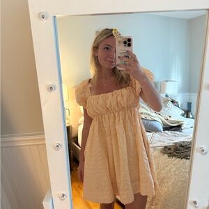 Othr Peach Mini Dress